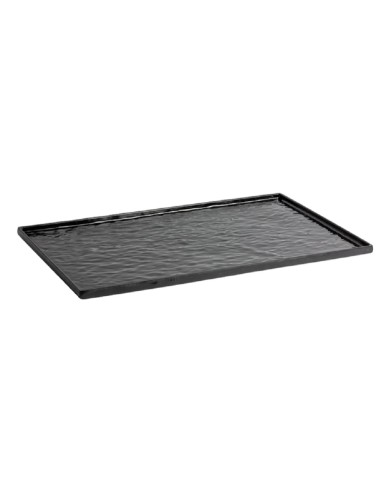vassoio rettangolare melamina 53x32 (disponibilità bianco o nero)